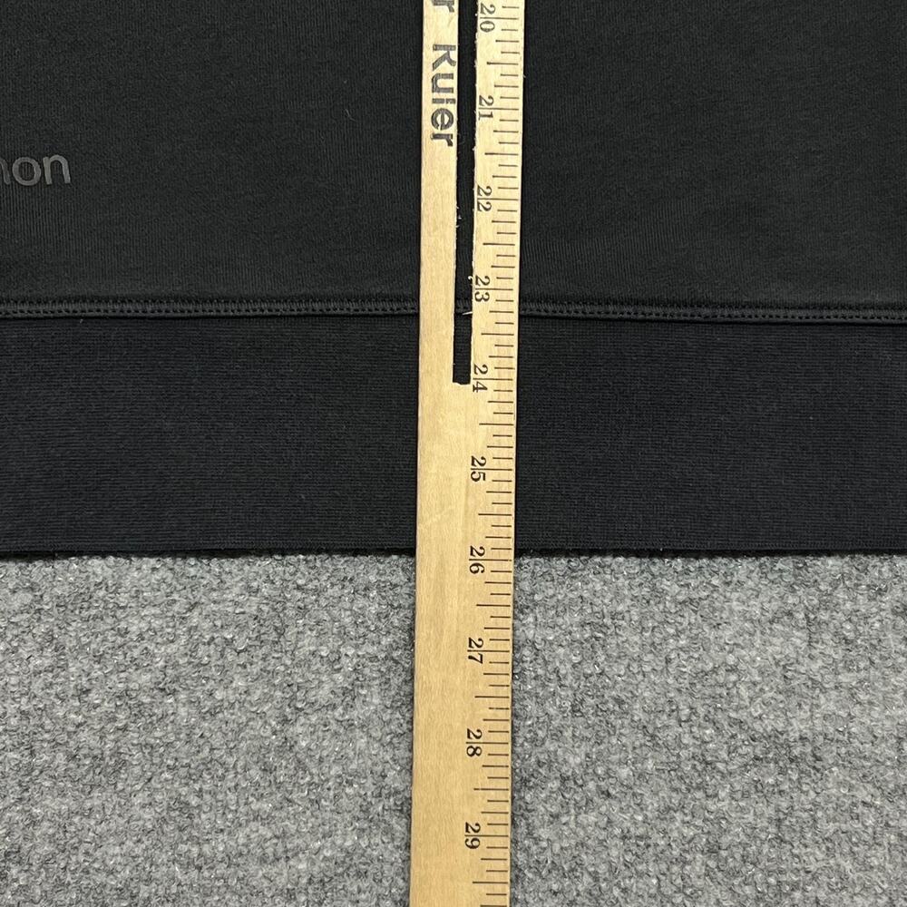 Lululemon Sweatshirt Womens 2XL Black Fleece Crewneck Breckenridge Ski Graphic - Picture 8 of 8